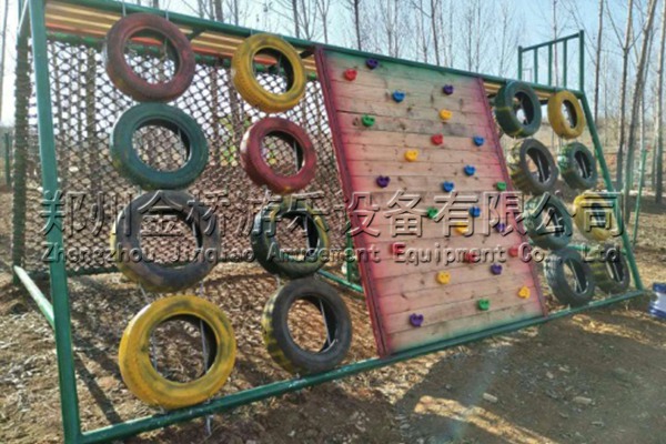 輪胎攀巖_體能樂園