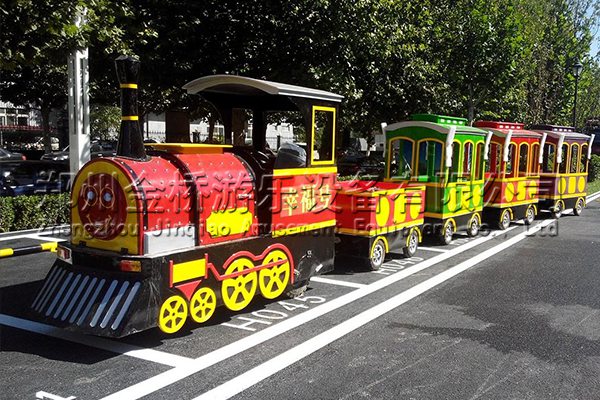 仿古無軌觀光小火車