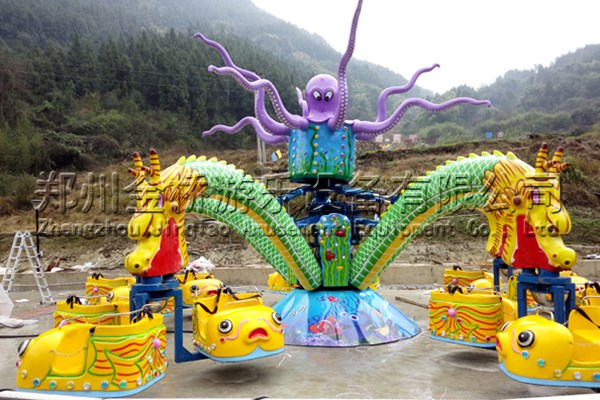 瘋狂旋轉(zhuǎn)大章魚